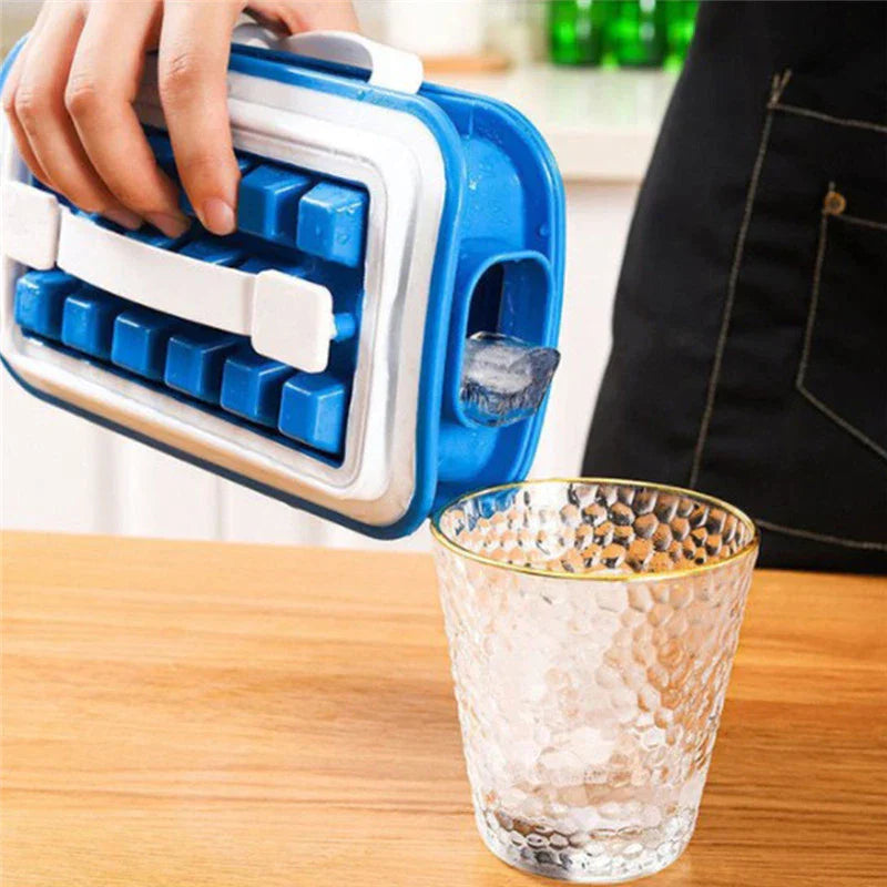 Ice Cube Tray Folding Ice Maker