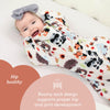 Raccoon Friends Zipadee-Zip Swaddle Transition - Fleece